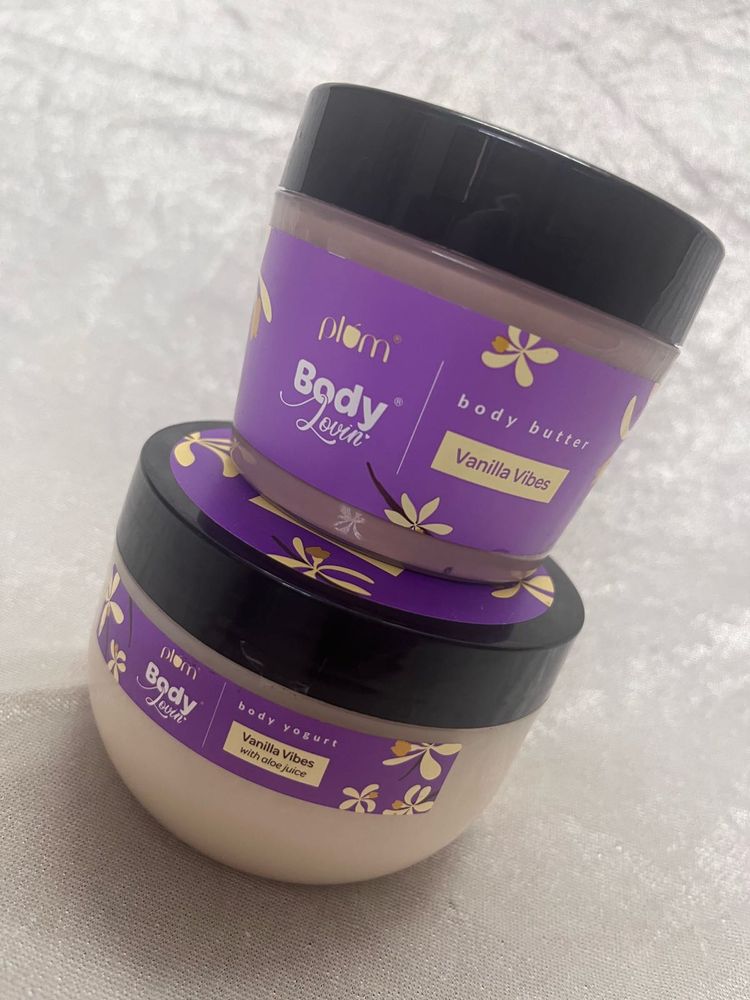 Plum Body Butter &amp; Yogurt Duo