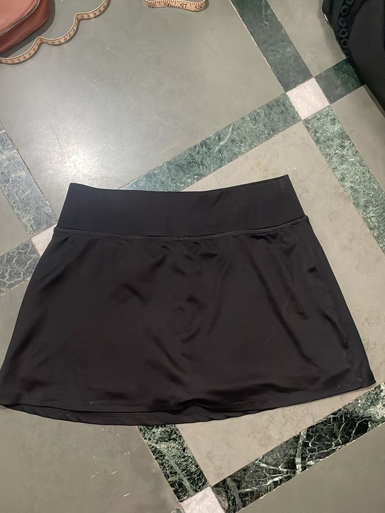 Black Mini Workout Skort