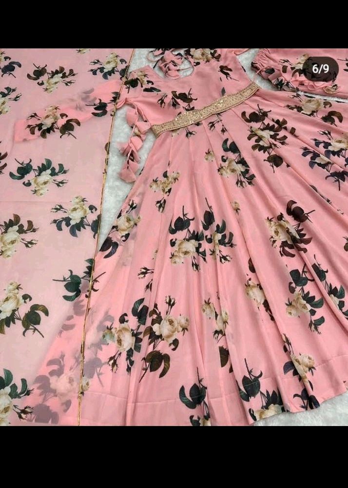 New With Tag Anarkali 3pc Gown