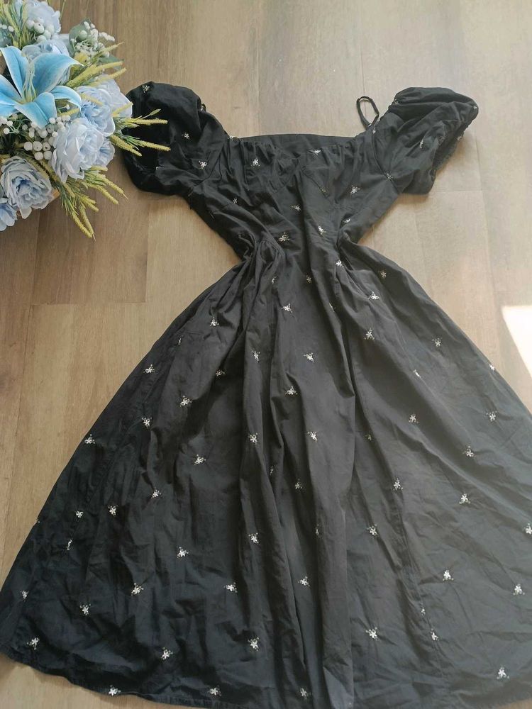 Black Off-Shoulder Dress