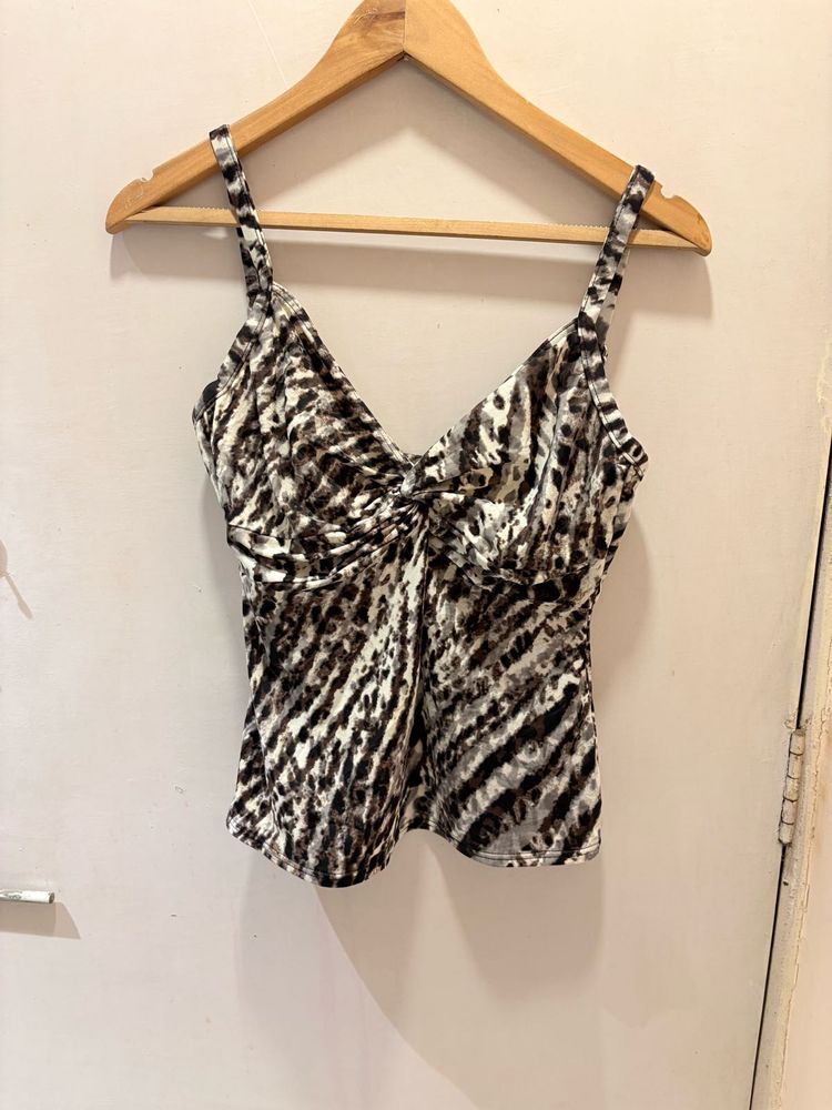 Beautiful Animal Print Cami Top