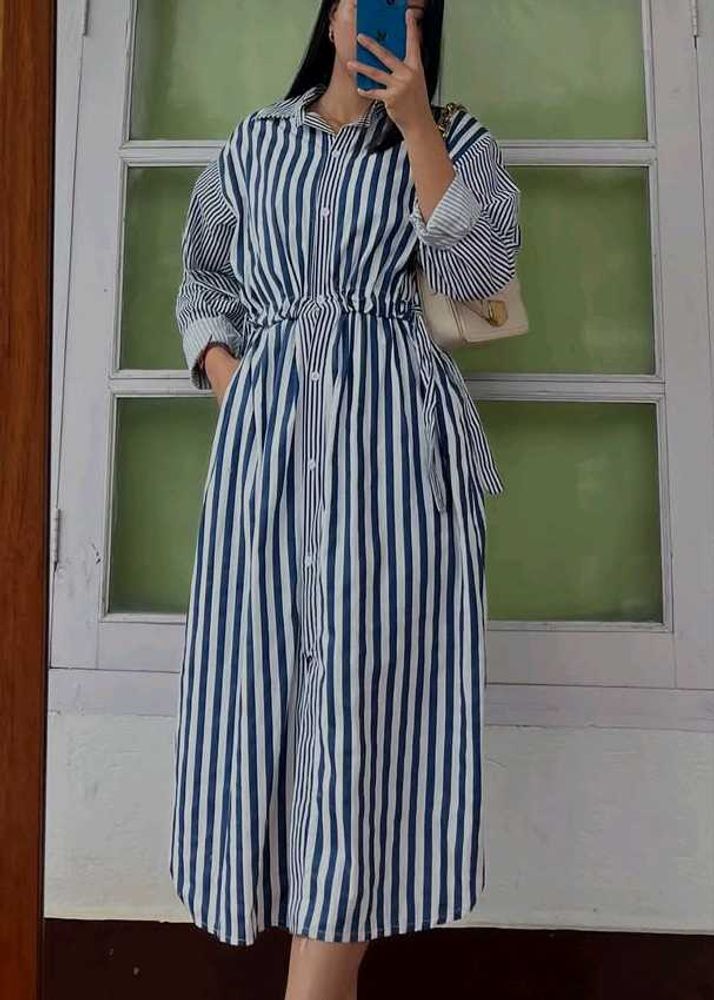 COTTON SHIRT DRESS