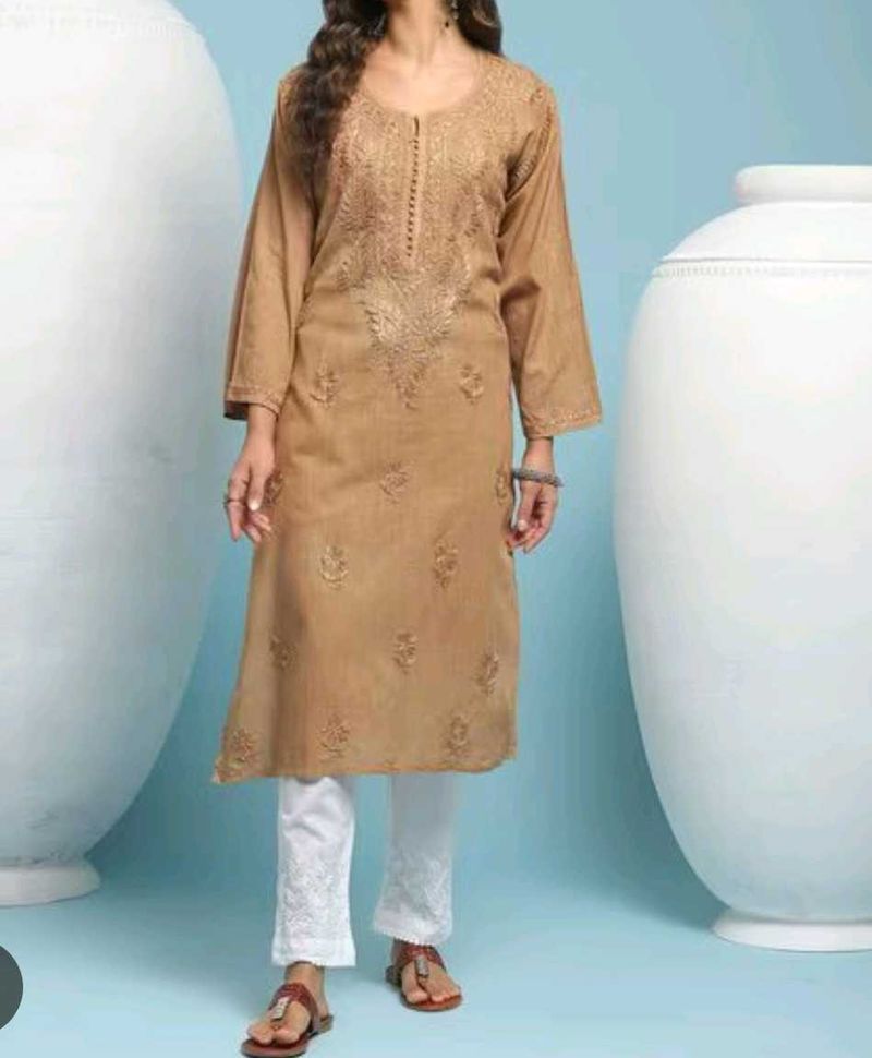 Beutiful Handmade Patti Work With Crochet 🧶 Kurti