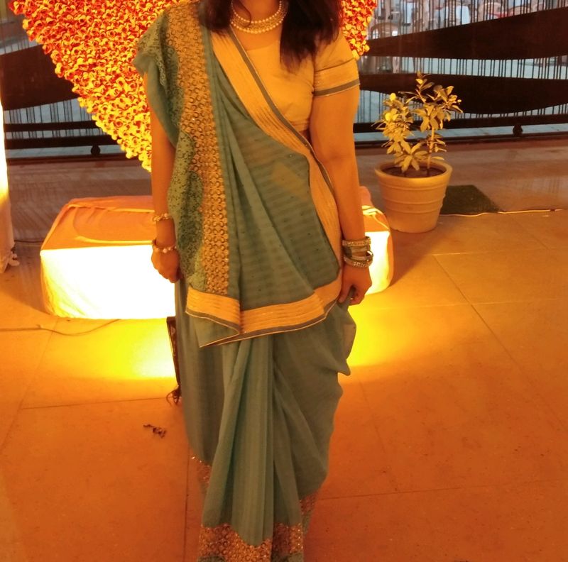 Embroidery Saree