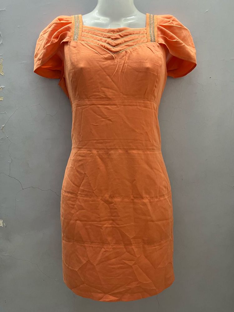 Korean Designer Orange One Piece