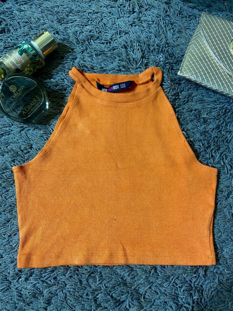 Halter Neck Crop Top
