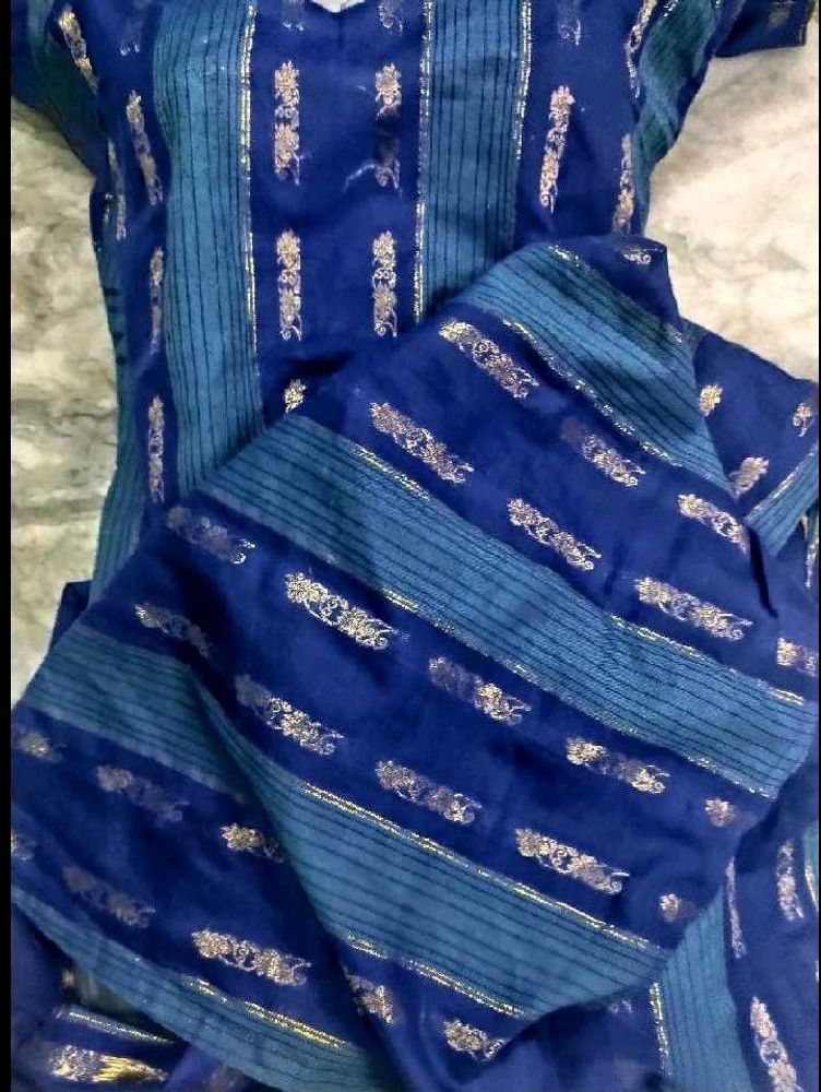 Blue colour kurtha top