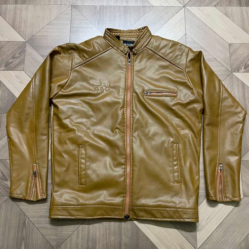 D&amp;G Faux Leather Jacket