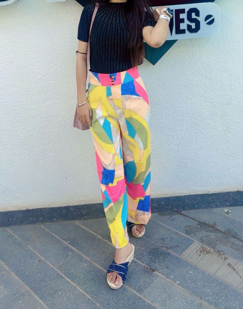 Colorful Patterned Pants
