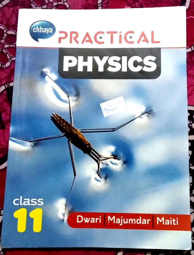 Chhaya prakashani pre physics practical book (XI)