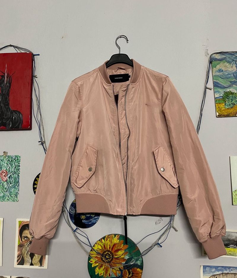Pink Bomber Jacket🩷
