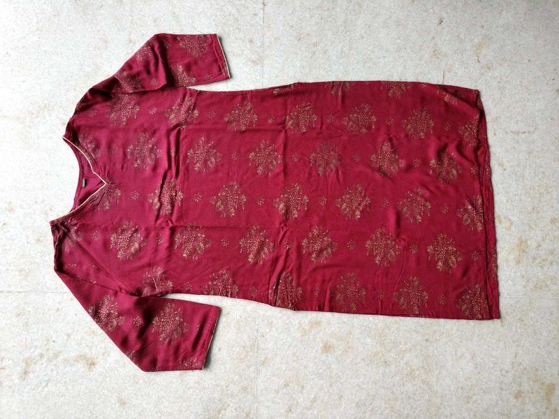 Beautiful Maroon Kurti