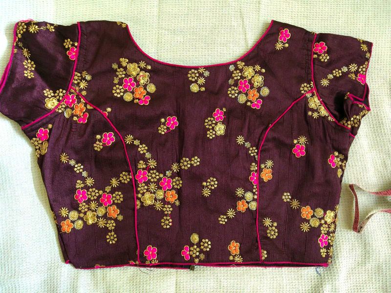 Embroidered Floral Blouse