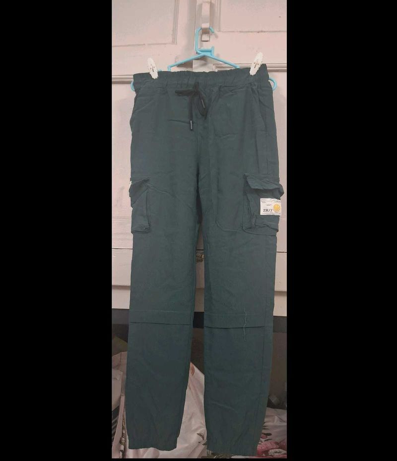 Green Cargo Pants