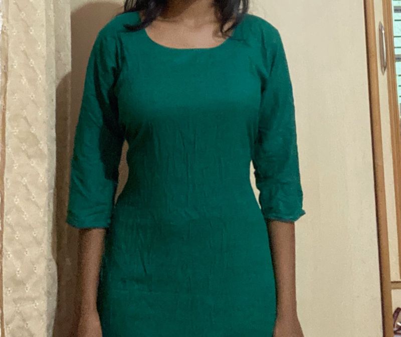 Elegant Green Kurta