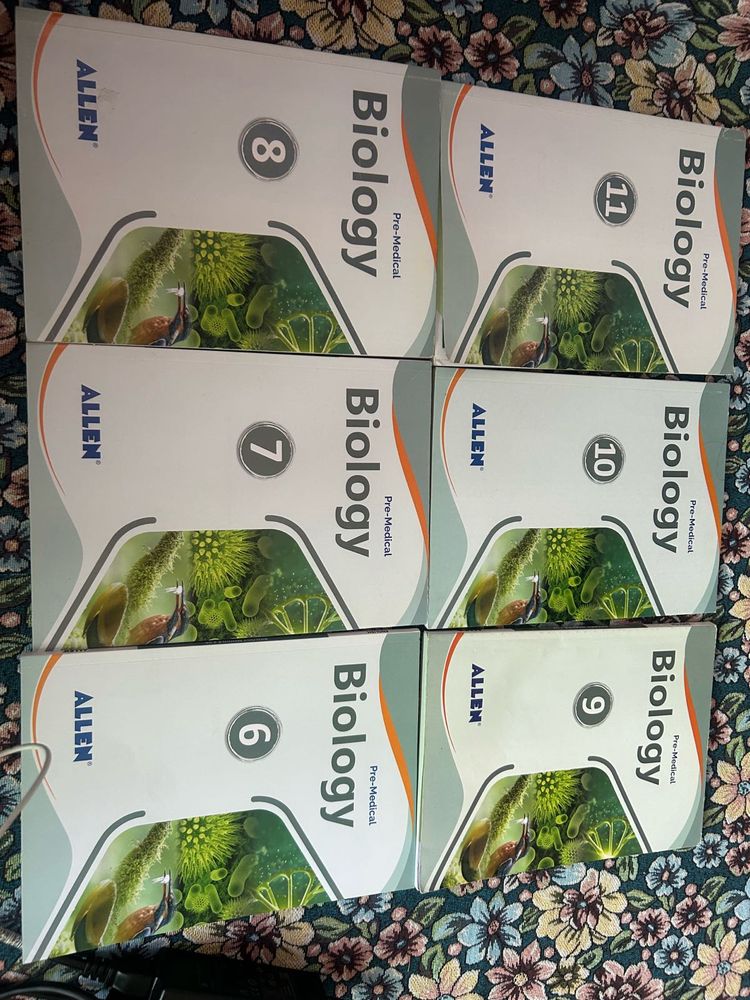 Allen Biology Books (1-12)