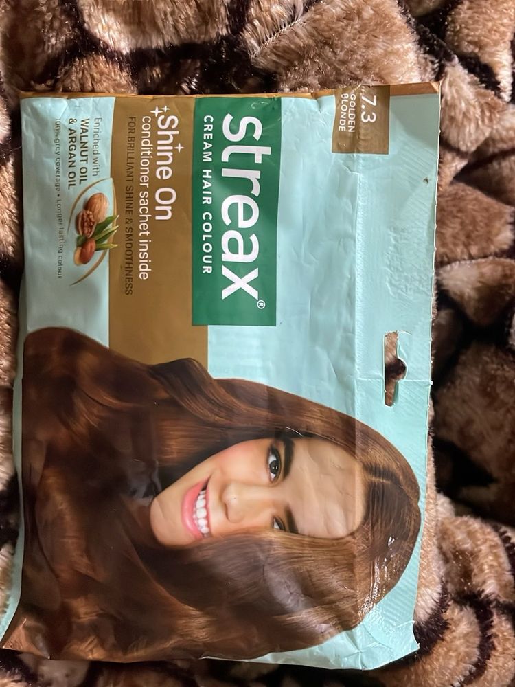 Streax Shine On Hair Color