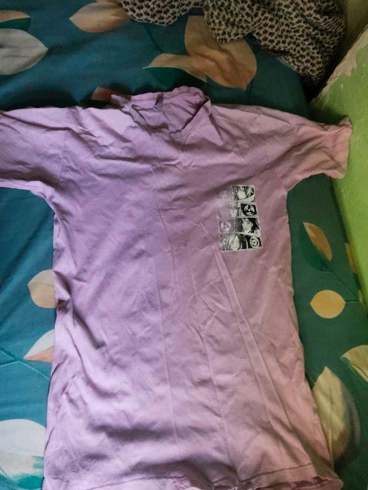 Lilac Graphic T-Shirt