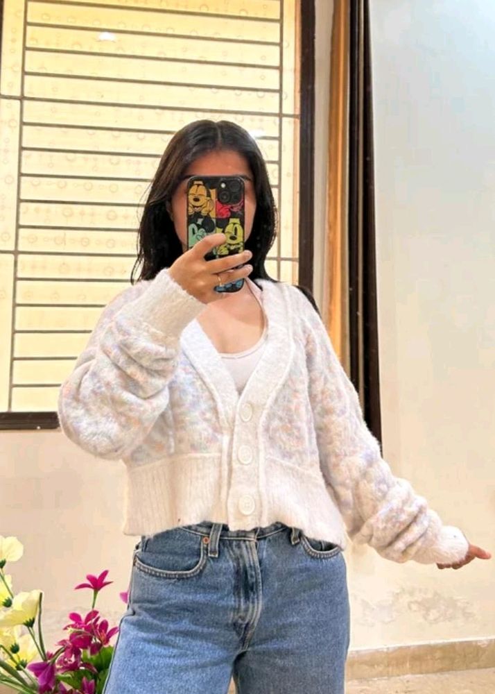 Cute Furry Sweater/ Cardigan 🦄