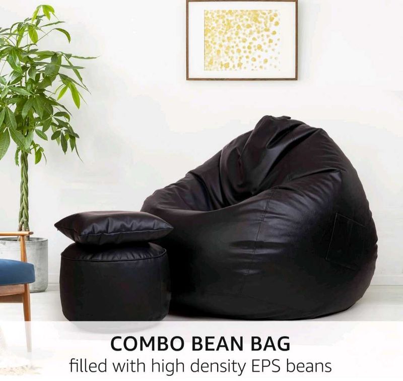 KAM&#39;S LIEU 4XL Bean Bag with Footrest &amp; Cushion