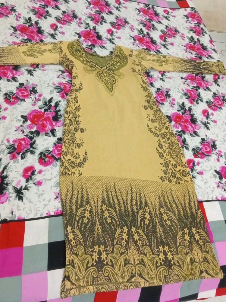 Ethnic woolen Kurta