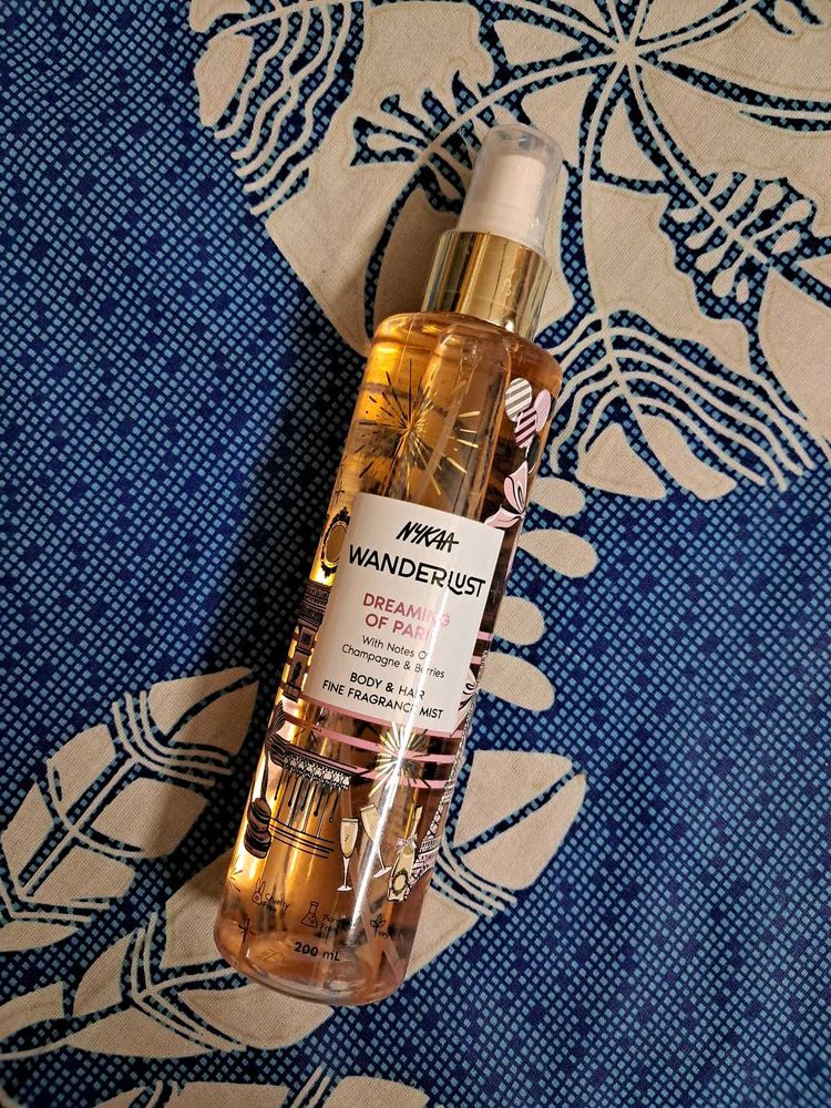 Nykaa Wanderlust Dreaming of Paris Body Mist