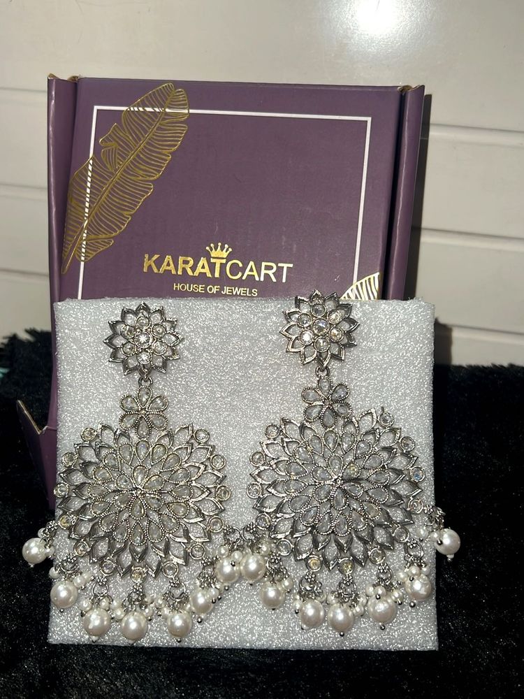Statement Pearl Drop Earrings