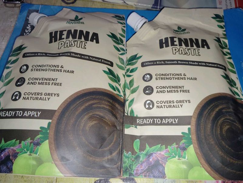 Havintha Henna Paste combo