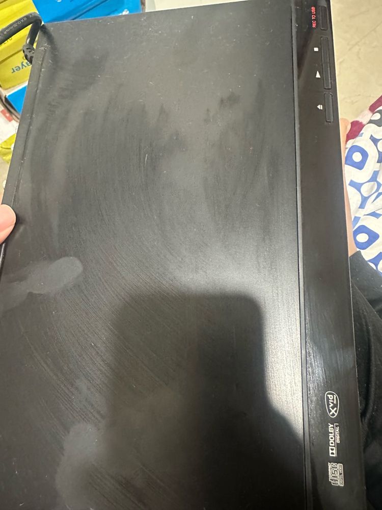 sony dvd player unused only outer box damaged