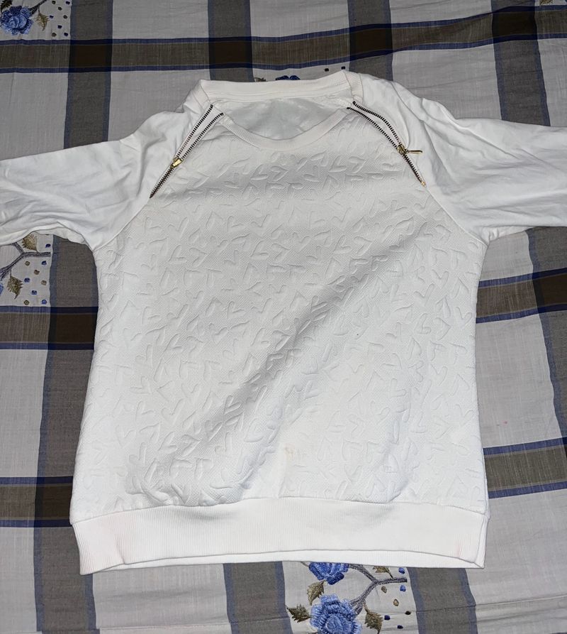 White Sweatshirt