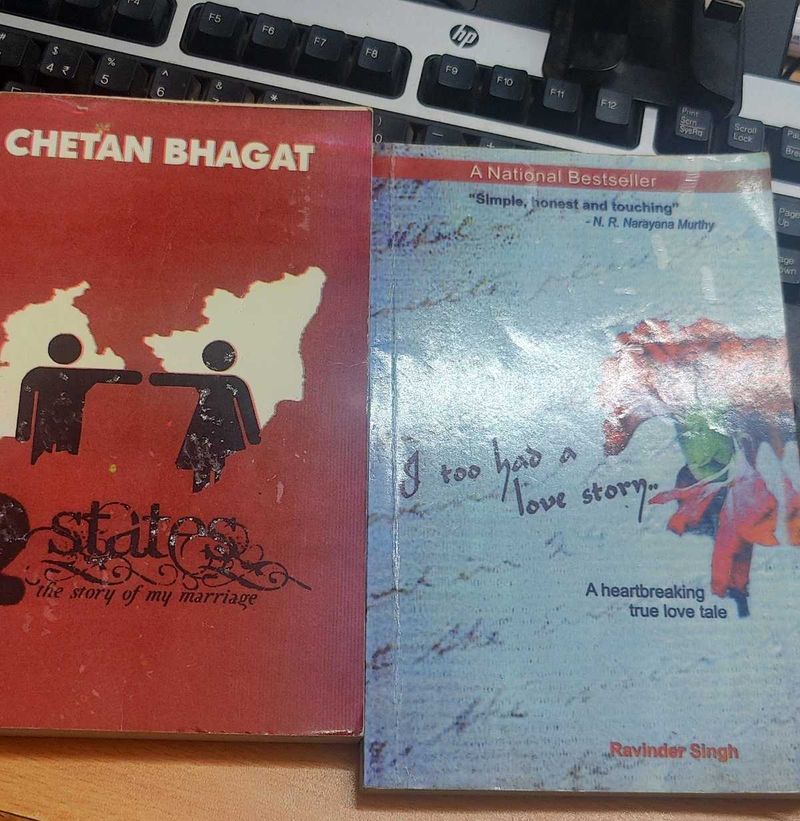 Chetan Bhagat &amp; Ravinder Singh Books