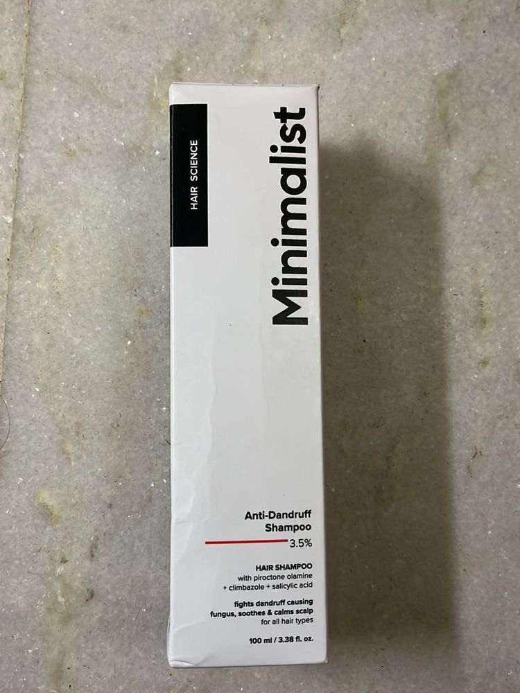 Minimalist Anti-Dandruff Shampoo