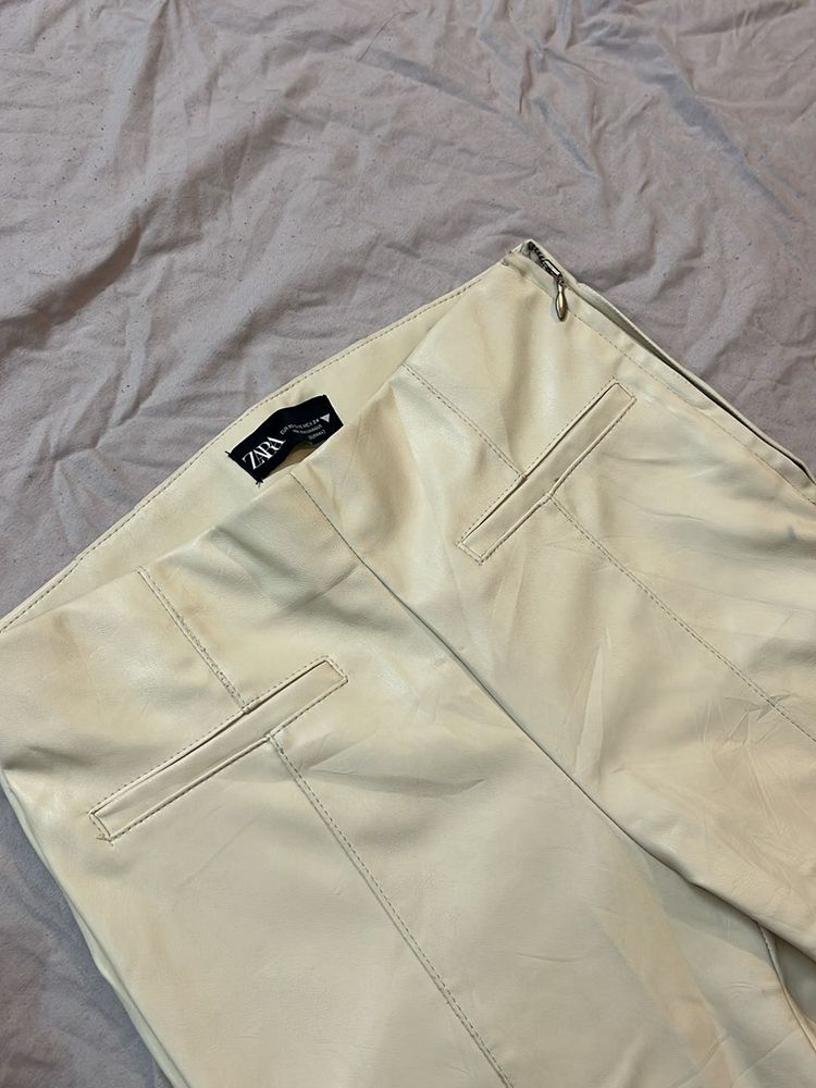 Zara Skinny Leather Pants