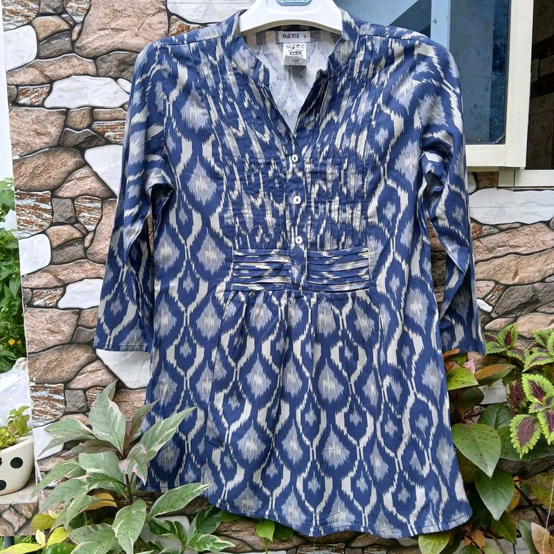 Patterned Tunic Top