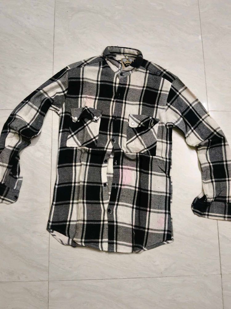 Plaid Flannel Shirt