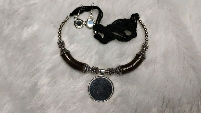 Boho Chic Necklace &amp; Earring Set