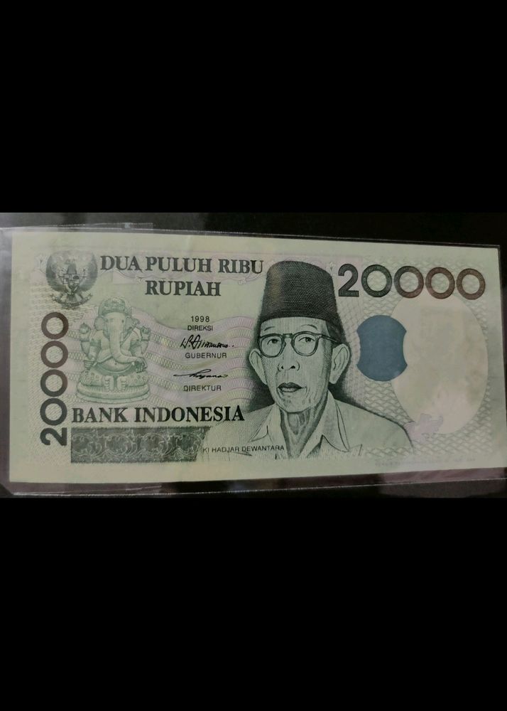 Indonesia Ganesh Ji God Note(Rare)