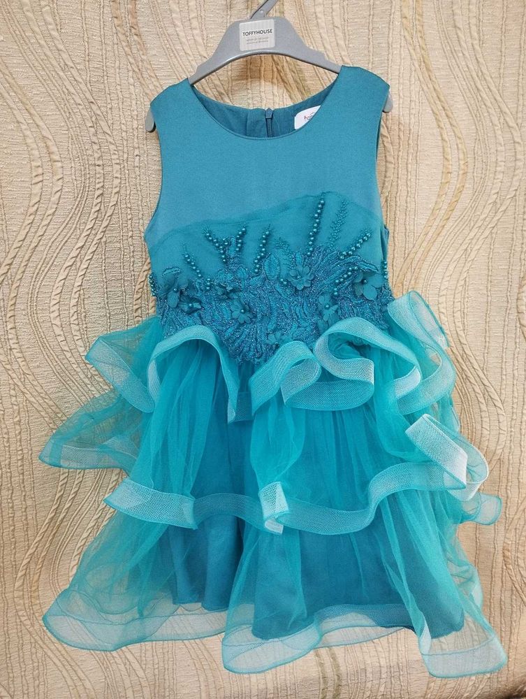 Teal Party Dress