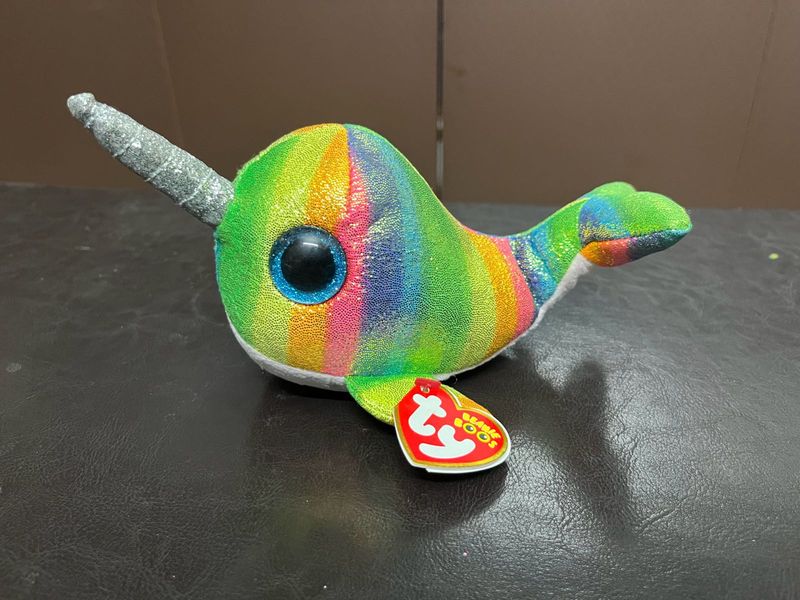 TY - Unicorn Shark multicolor Soft Toy