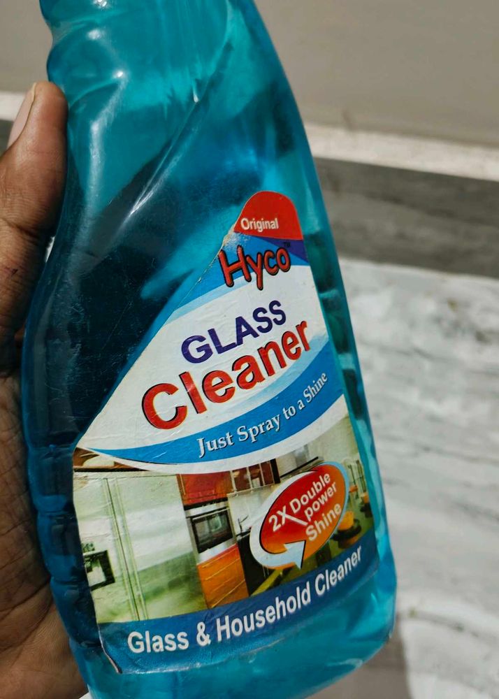 Glass cleaning liquid