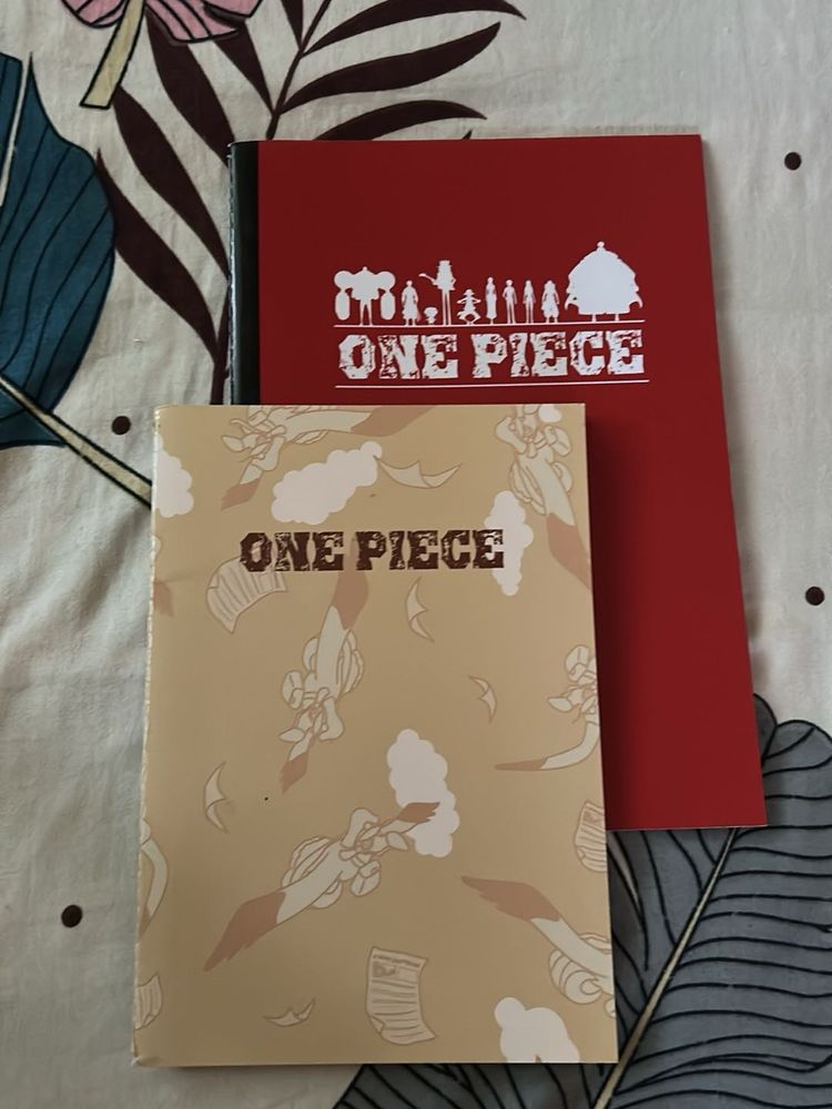 One Piece Notebooks (Set of 2)