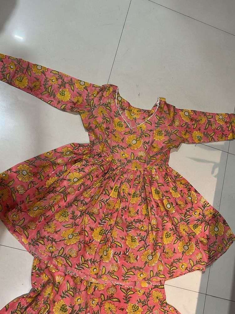 Cotton Sharara Kurti