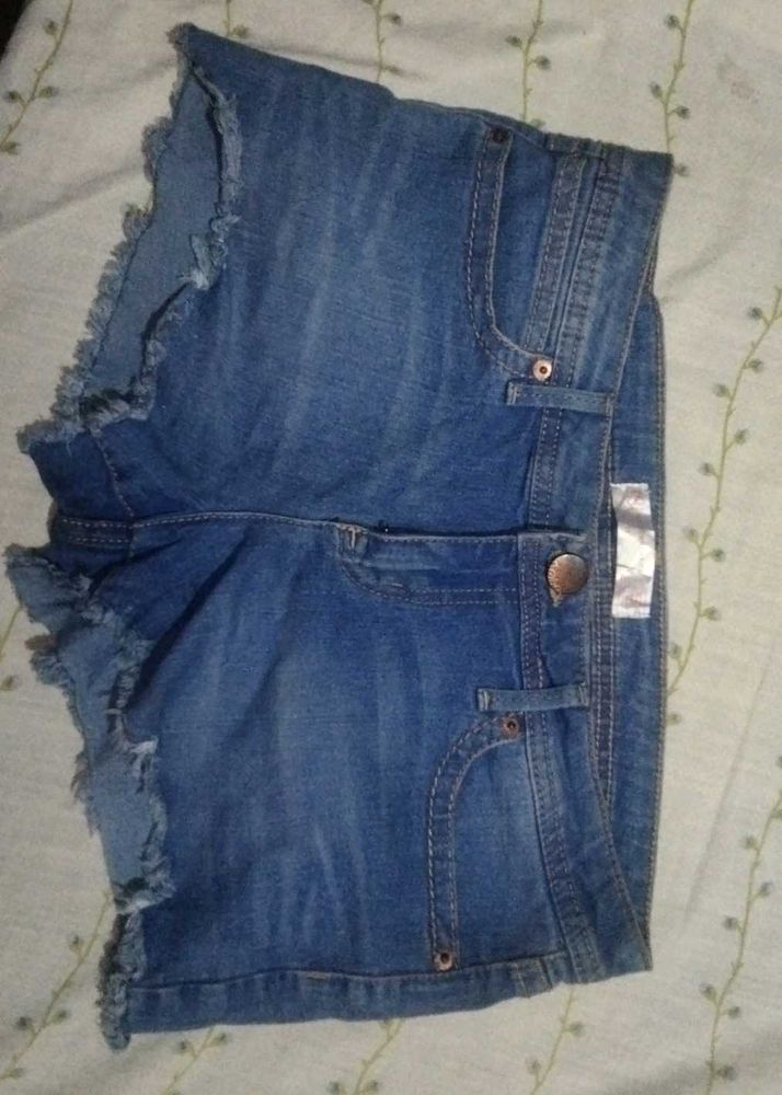 Denim Cutoff Shorts