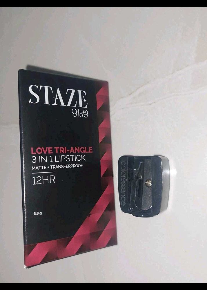 Combo 3 - 2 Lipsticks + Sharpener