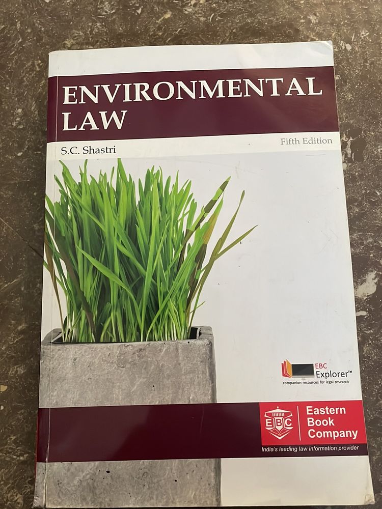 Environmental Law By SC Shastri