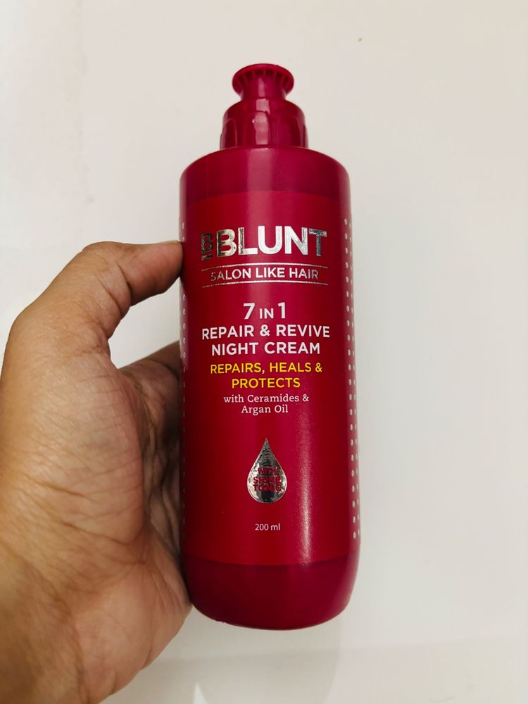 B blunt 7 In 1 Repair and revive Night cream