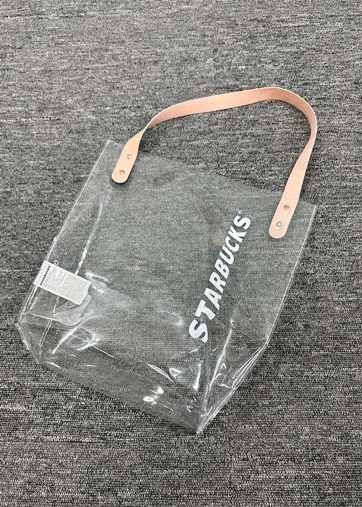 Starbucks Clear Tote Bag