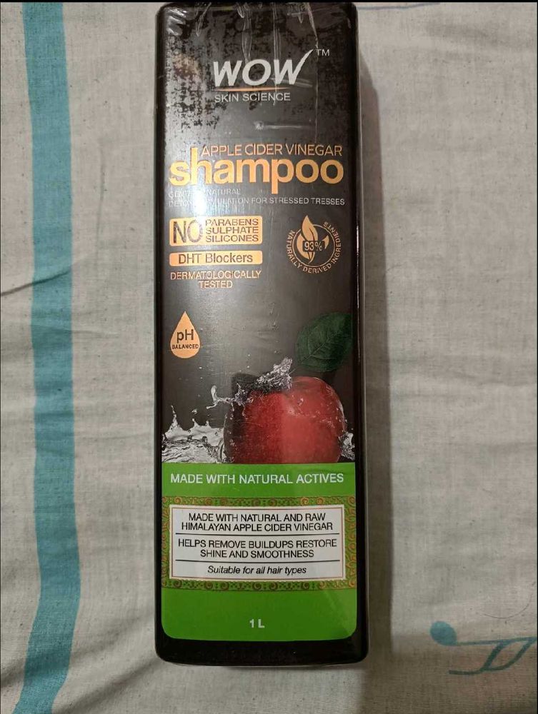 WOW Apple Cider Vinegar Shampoo litres