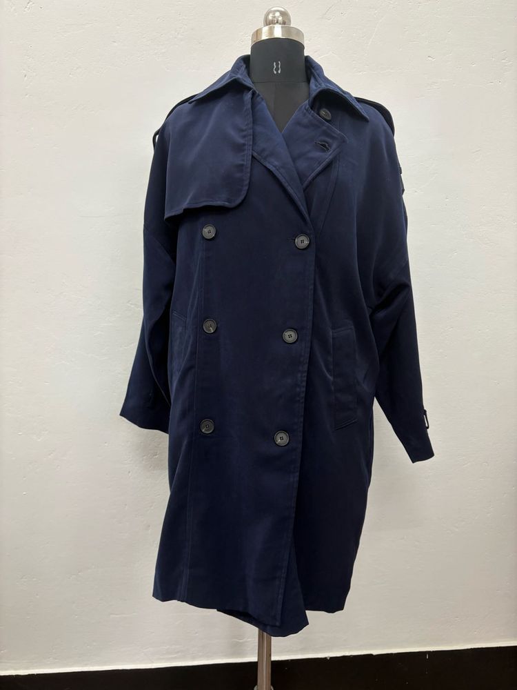 Navy Trench Coat