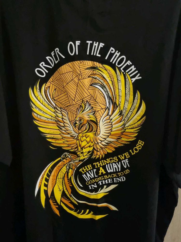 Harry Potter Order of the Phoenix black tshirt